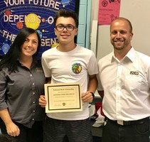 National Merit Scholarship Semi-Finalist Announced