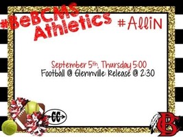 Upcoming Athletic Events