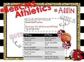 Upcoming Athletic Events