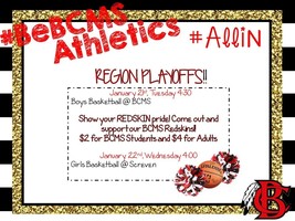 Upcoming Athletic Events