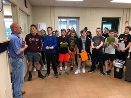 RHMS Students visit Wastewater Treatment Facility
