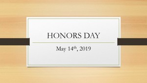 Honors Day
