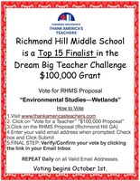 Dream Big Teacher Challenge