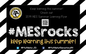 MES Summer Learning Flyer 2019