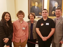 BCHS SADD Students Visit the Capitol