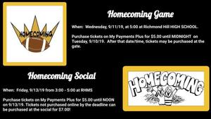 Homecoming Activities at RHMS