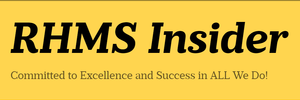 RHMS Insider-Chromebook return, Yearbook distribution, etc..