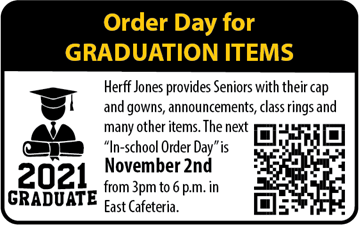 Order Day for Graduation Items