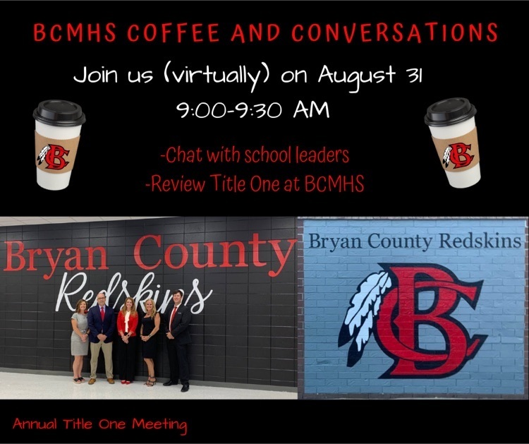 Coffee and Conversations Aug 31 9am