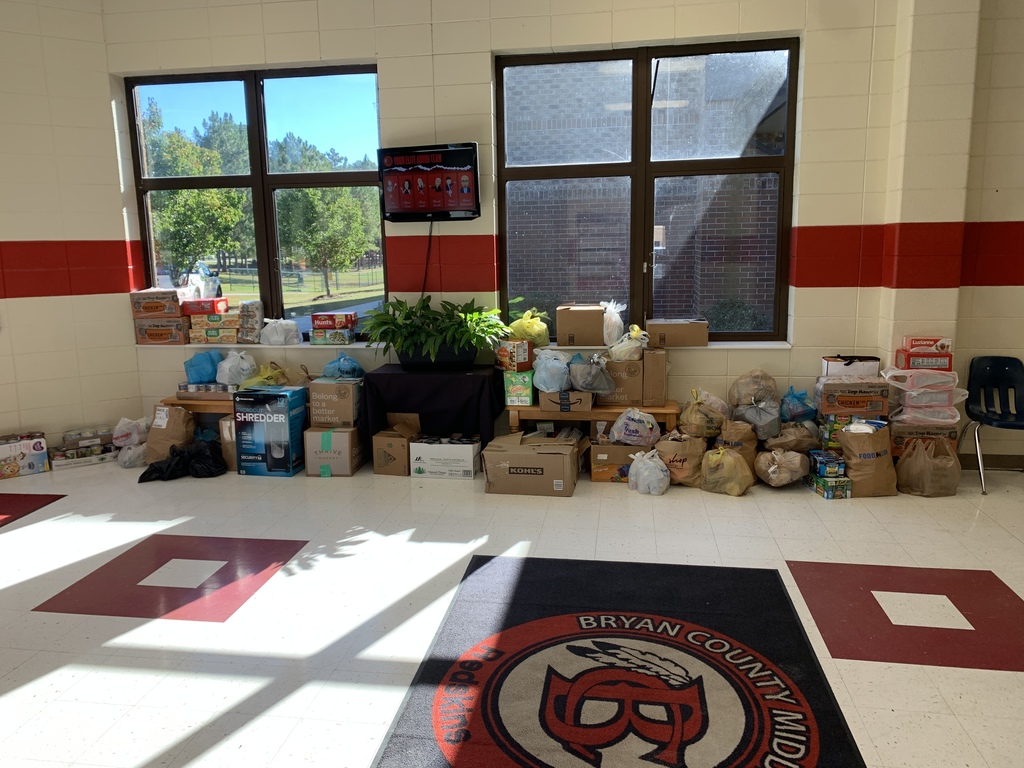 1,700 Items donated for our local Food Bank