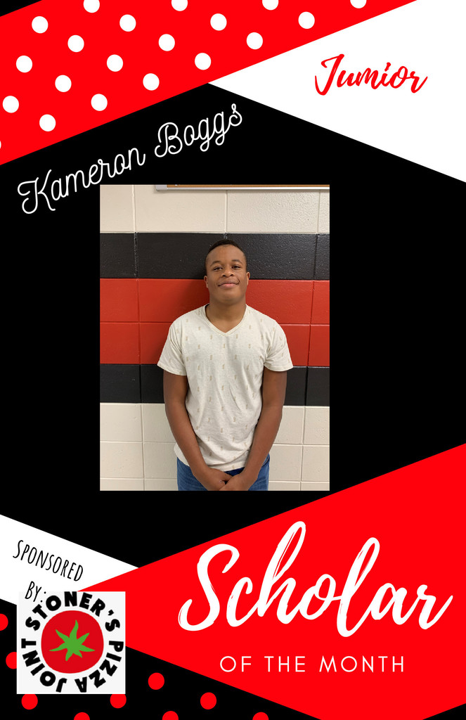 11th Grade Scholar of the Month