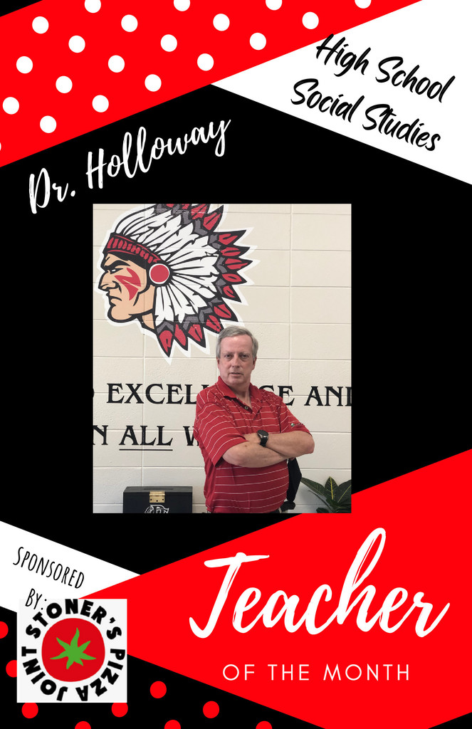Dr. Joe Holloway - Teacher of the Month