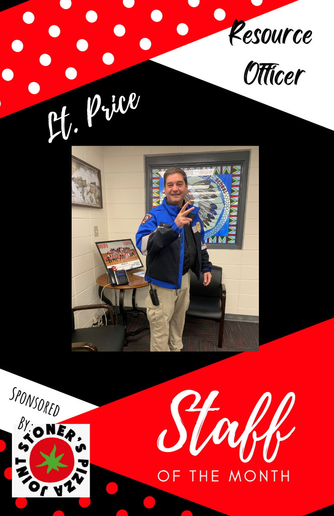 Lt. Price - Staff Member of the Month
