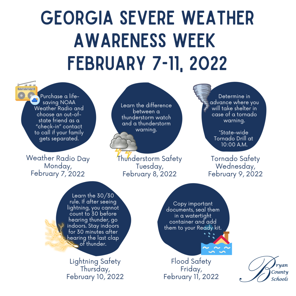 Georgia Severe Weather Awareness Week