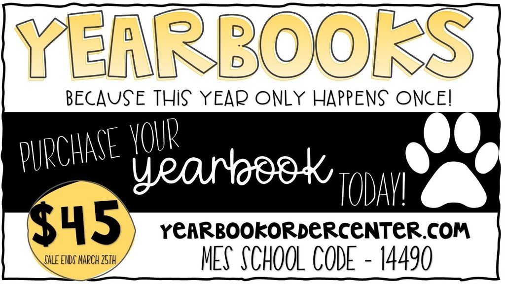 Yearbook Orders End March 25th