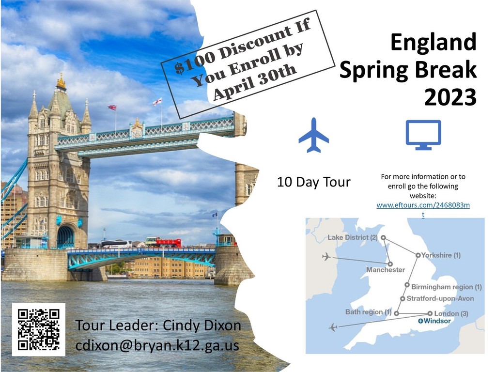 England Trip - Spring Break 2023