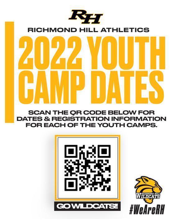 RHHS Summer Camps 2022