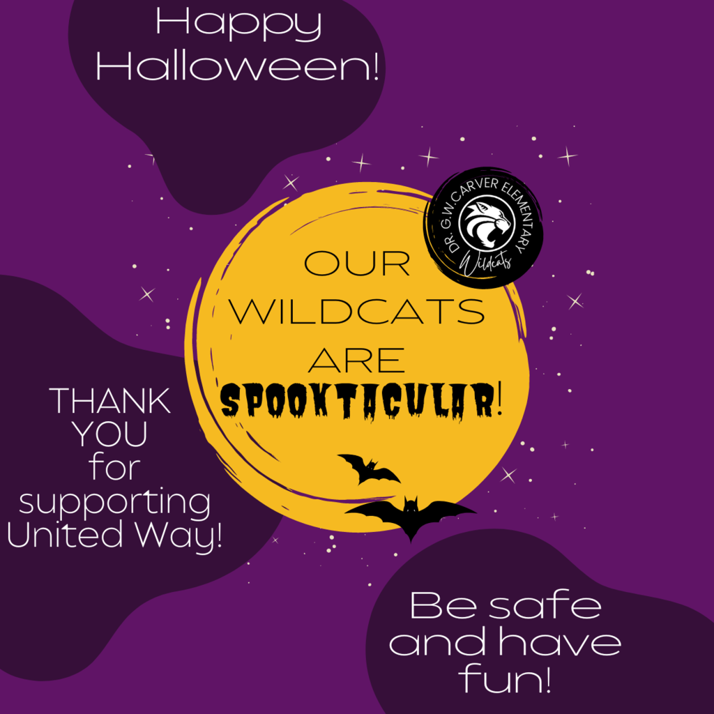 Halloween dress up with $1 donation to United Way