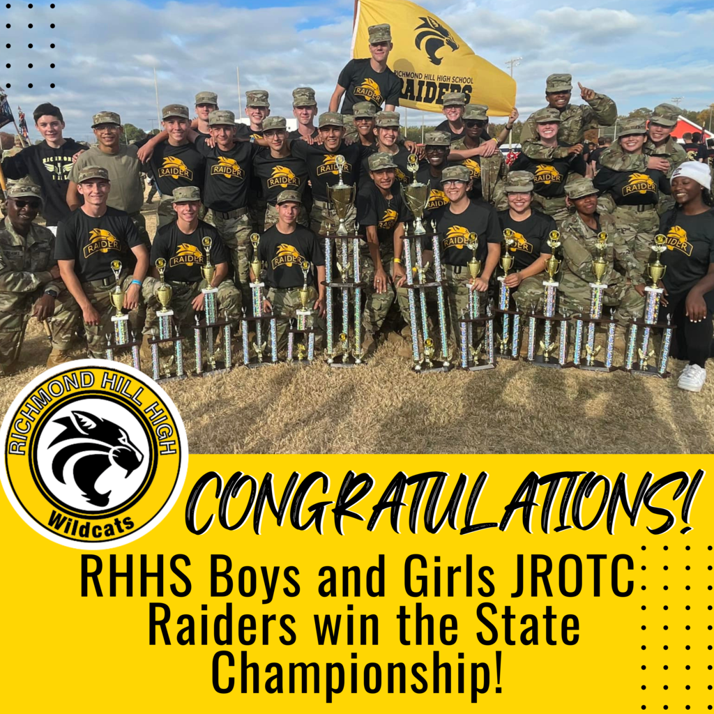 RHHS Boys and Girls JROTC Raiders win State Championship
