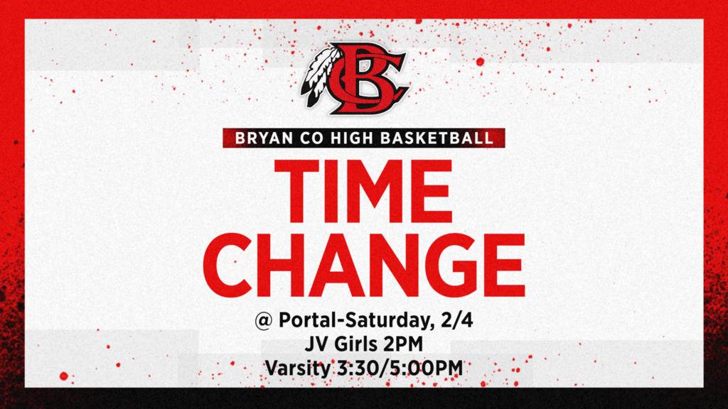 BCH Basketball-Portal time change